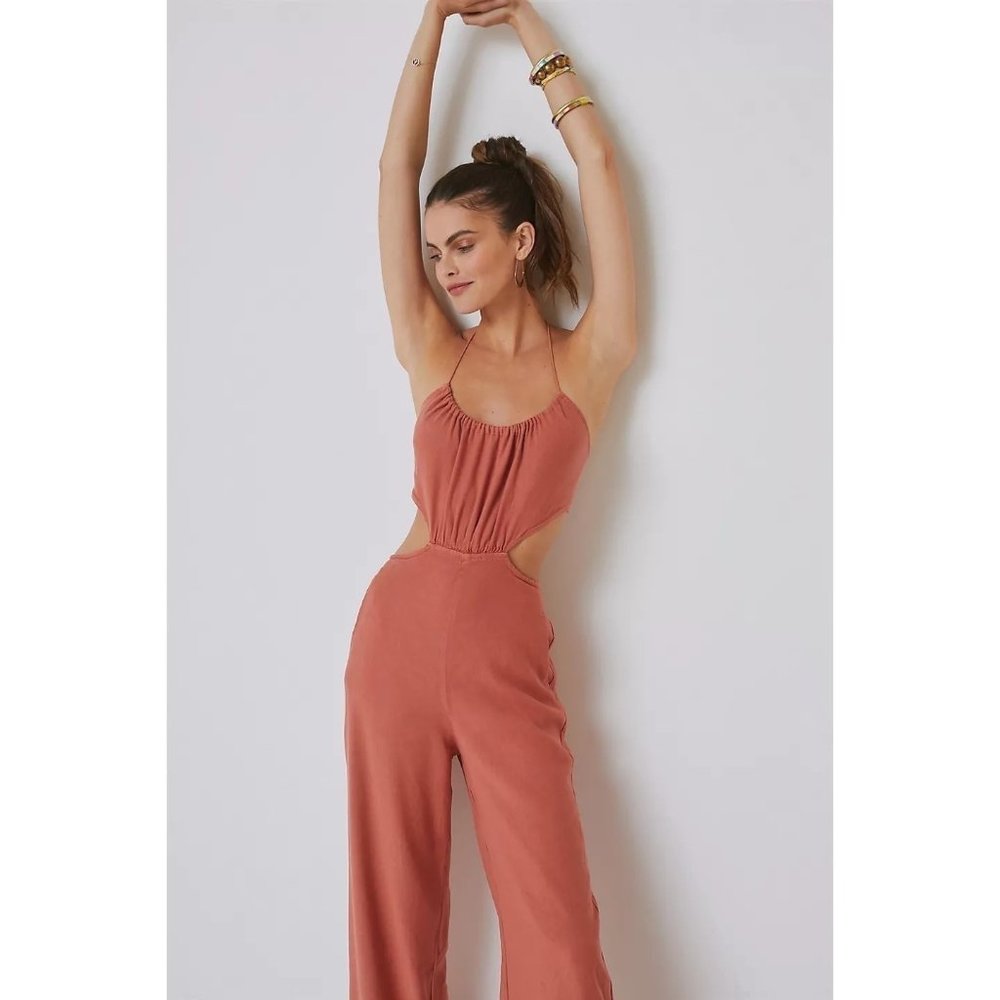 Anthropologie Cut Out Jumpsuit
